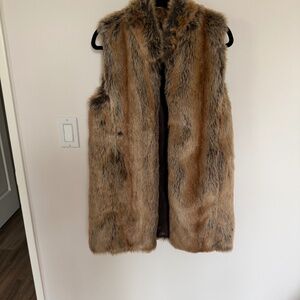 Donna Salyers Faux Fur Vest